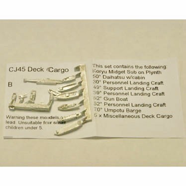 CJ45 Deck Cargo - contains